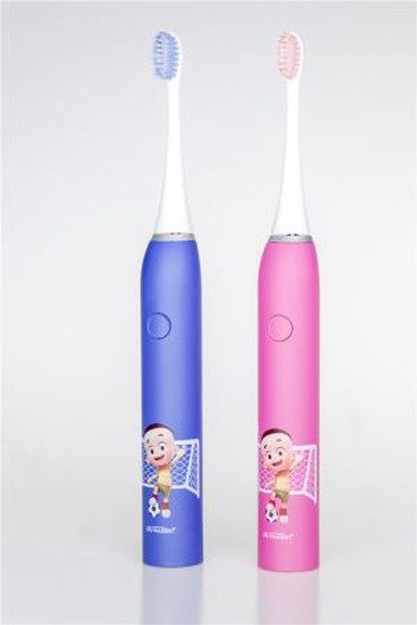 Kids Electric Tannbursta með tannkrem